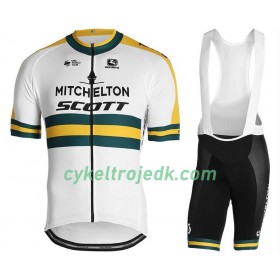 Cykeltøj + Bib Cykelshorts 2019 Mitchelton-Scott N002